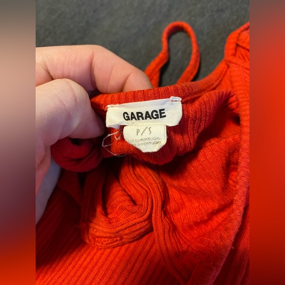 Red Henley Bodysuit - Picture 6 of 7